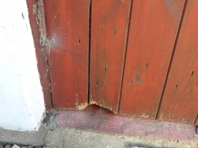 garage hole