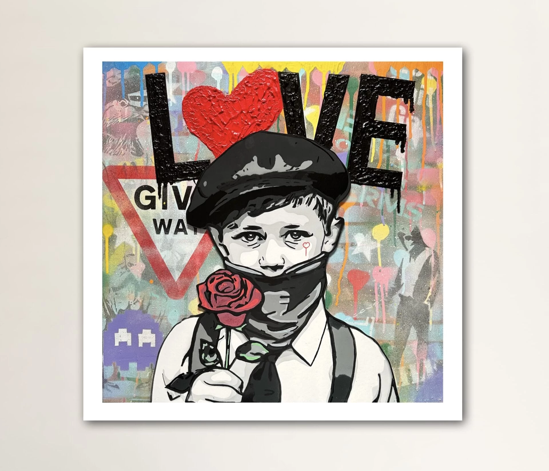 give way print
