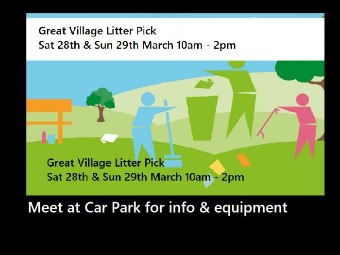 great village litter pick march 2020 screen