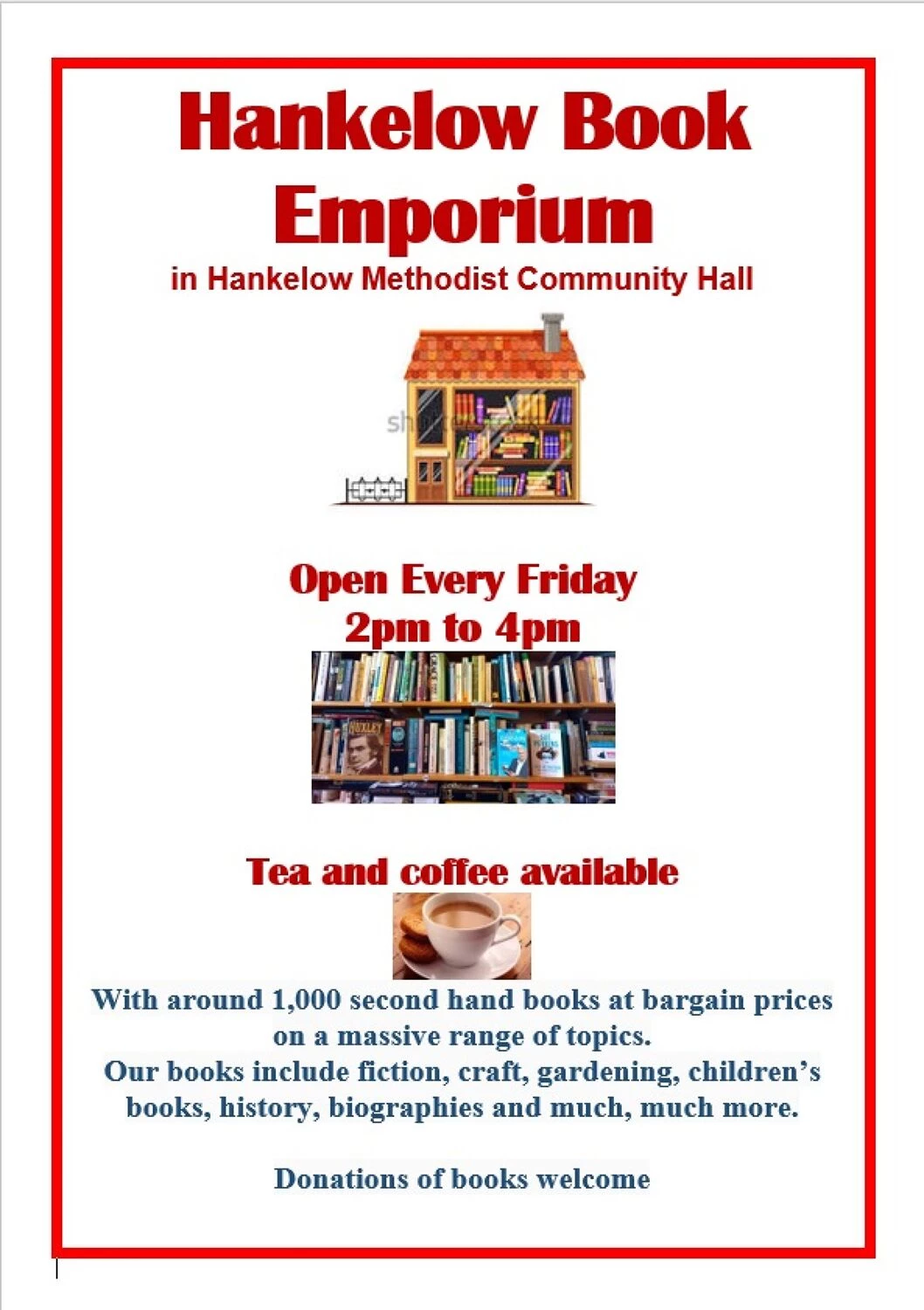 hankelow book store