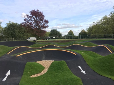 harrow pump track build 02