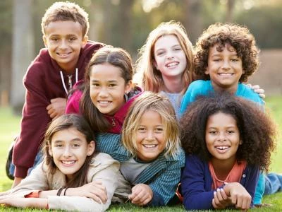 heap of children