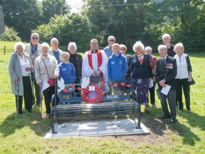 helsby dday bench
