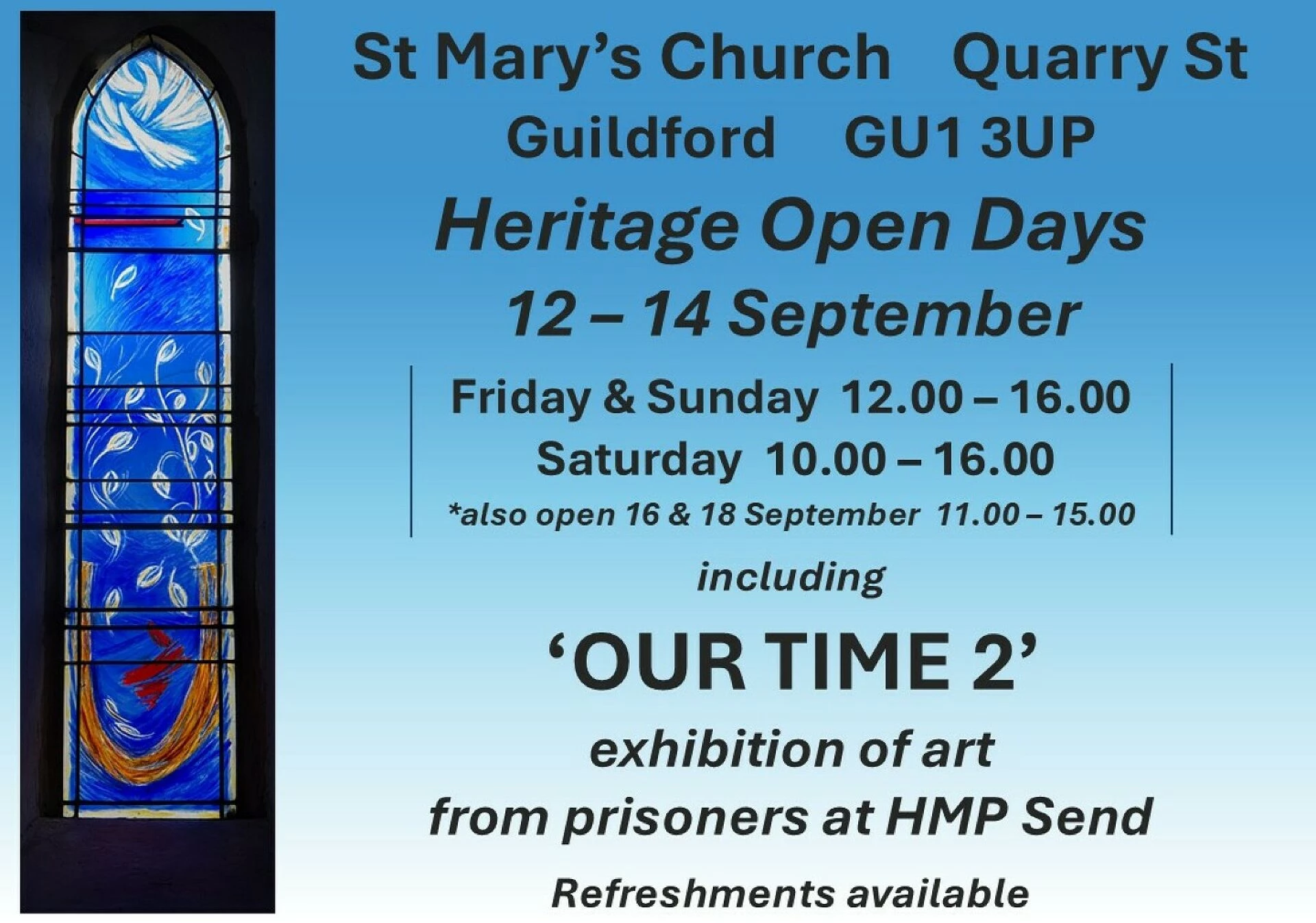 heritage weekend poster 2025