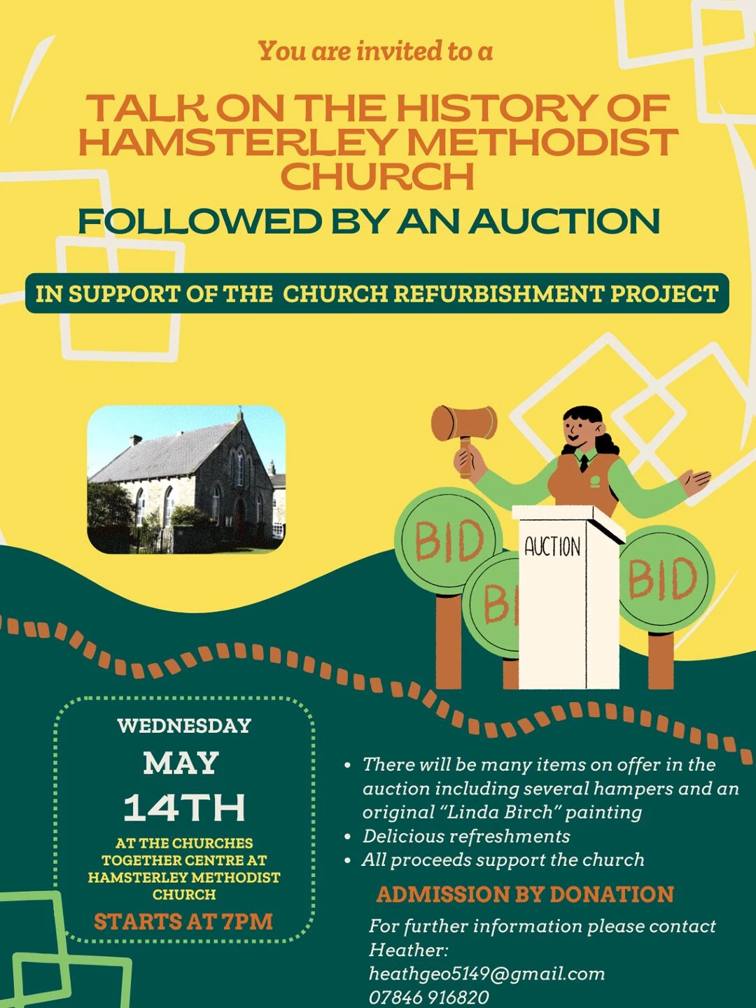 history of hamsterley and auction 14