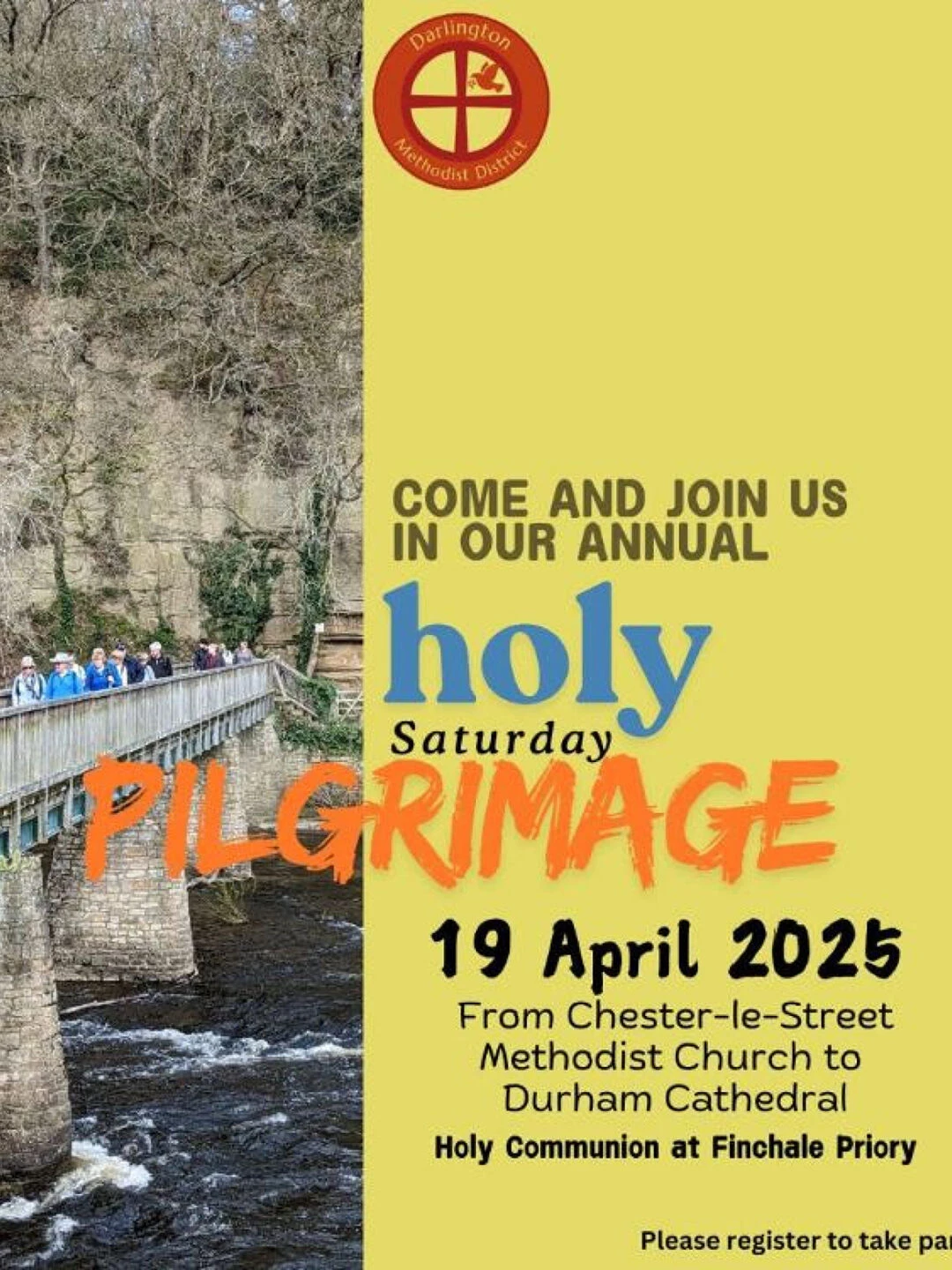 holy saturday district pilgrimage