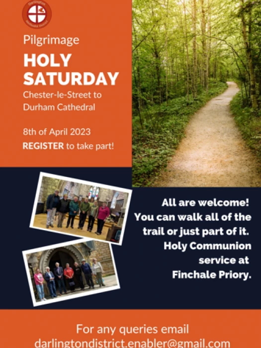 holy saturday pilgrimage poster for the website