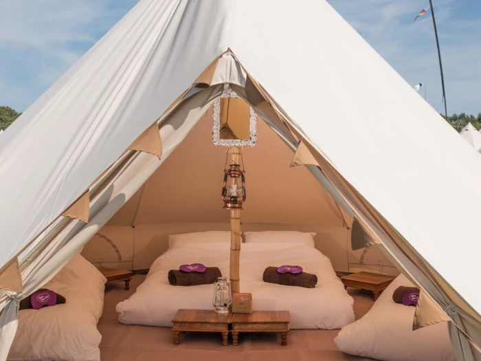 hotel bell tent classic package