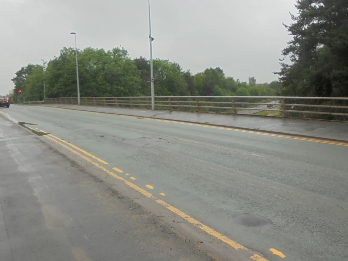 huntington bridge over a55