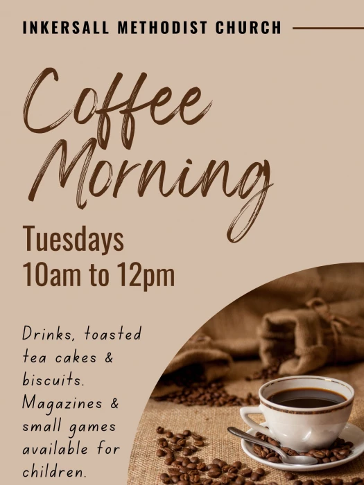 inkersall coffee morning poster 2