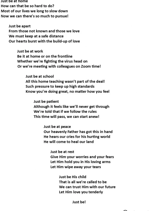 just be by catherine clowes