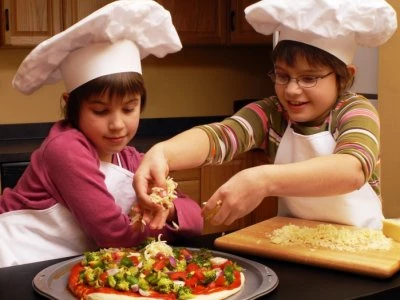 kids cooking