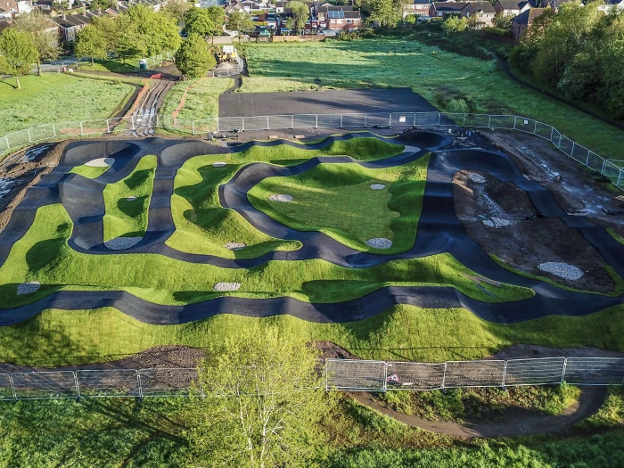 Kidsgrove Pump Track Design Clark Kent Contractors