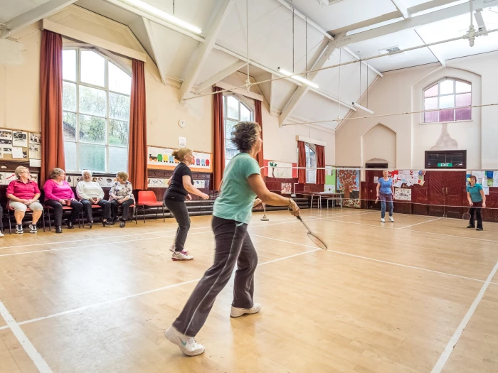 ladies badminton