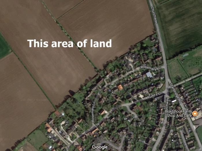 land west of churchway