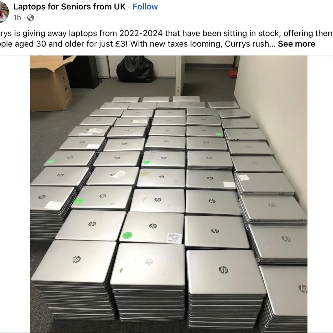 laptop scam