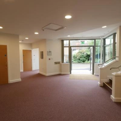 leaside  new reception area