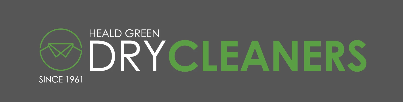 Heald Green Dry Cleaners Logo