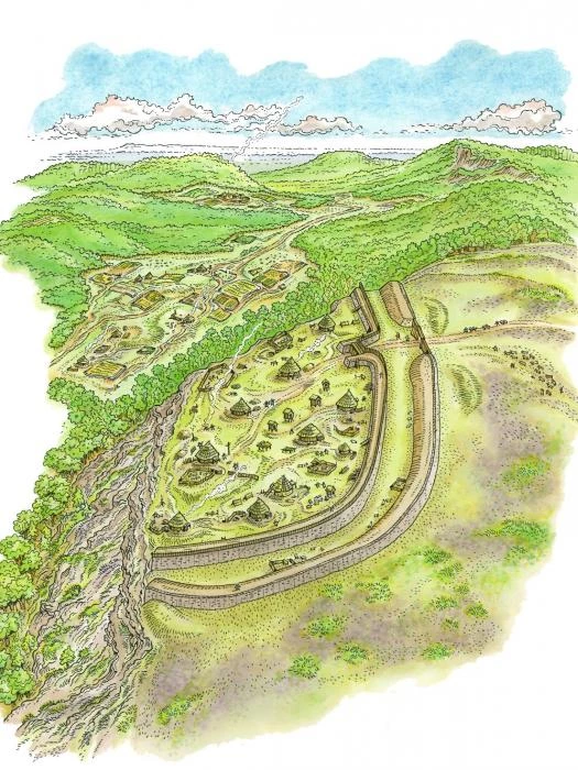 maiden castle reconstruction
