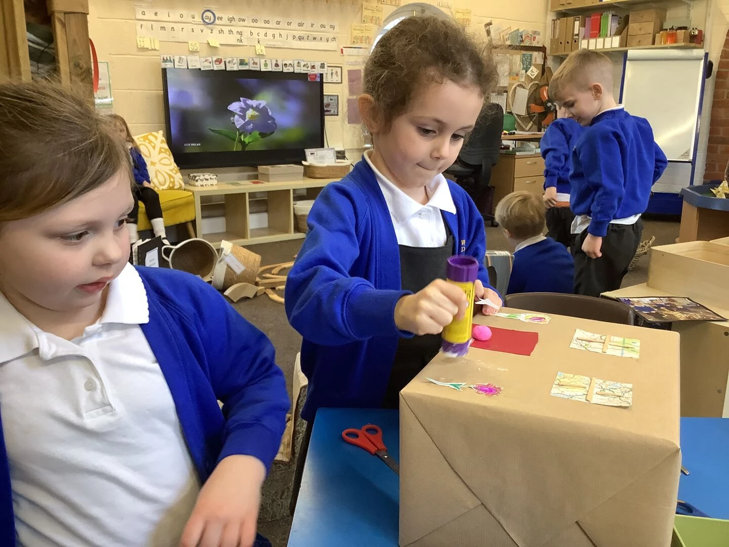 making a cottage