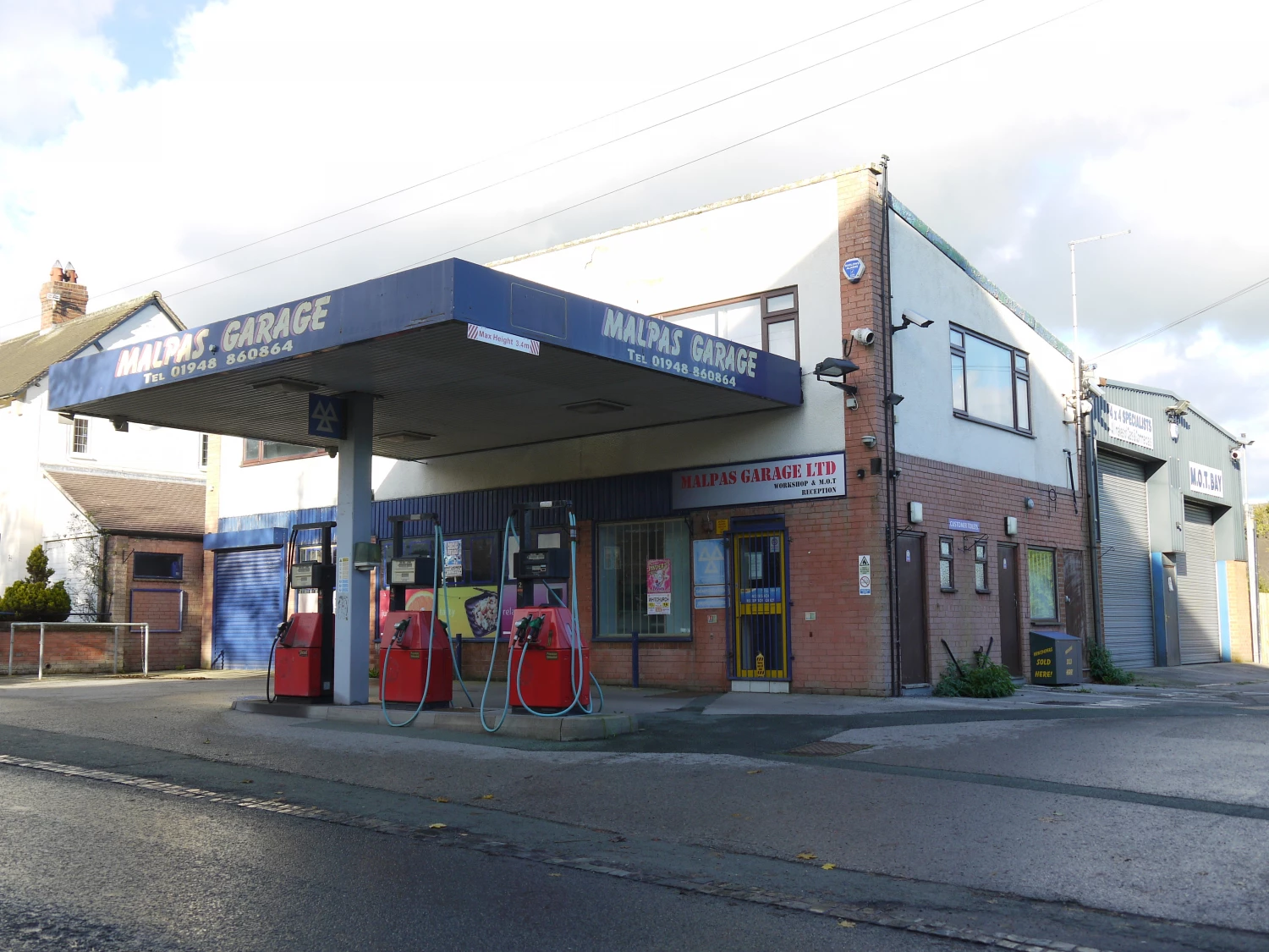 malpas garage
