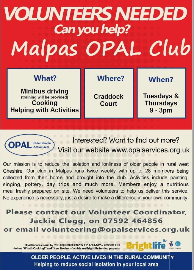 malpas opal volunteers