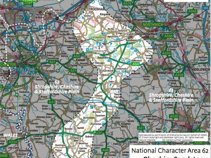 map of nca62 boundary