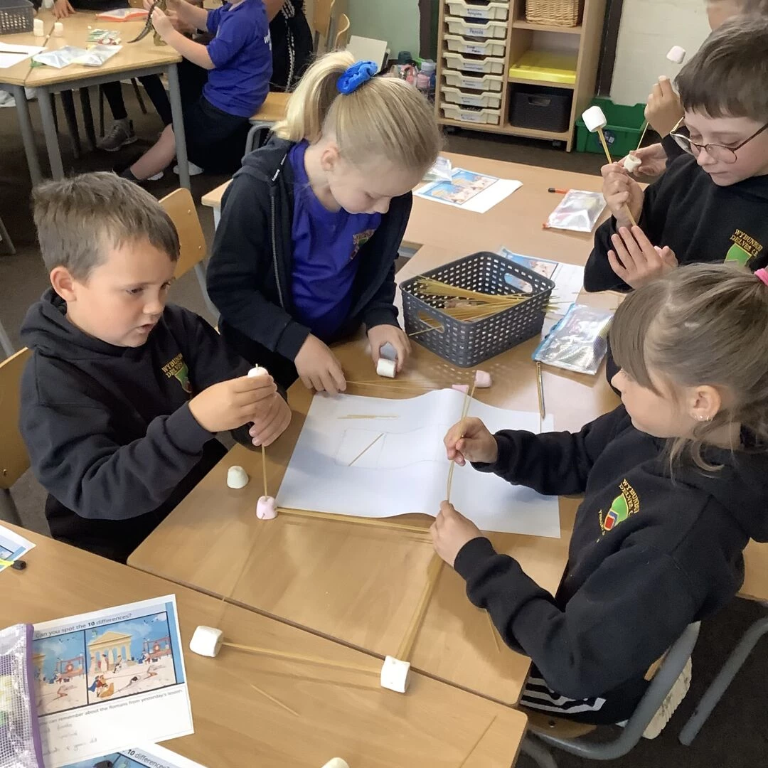 marshmallow tower