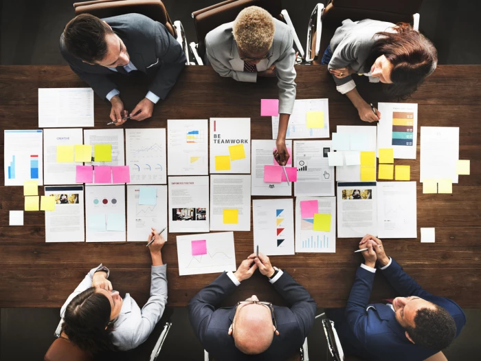 meeting   stock image