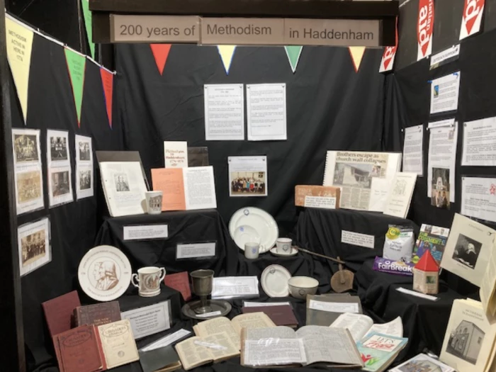methodist display at museum