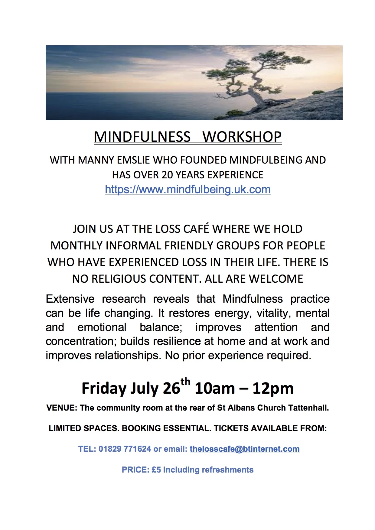mindfulness workshop