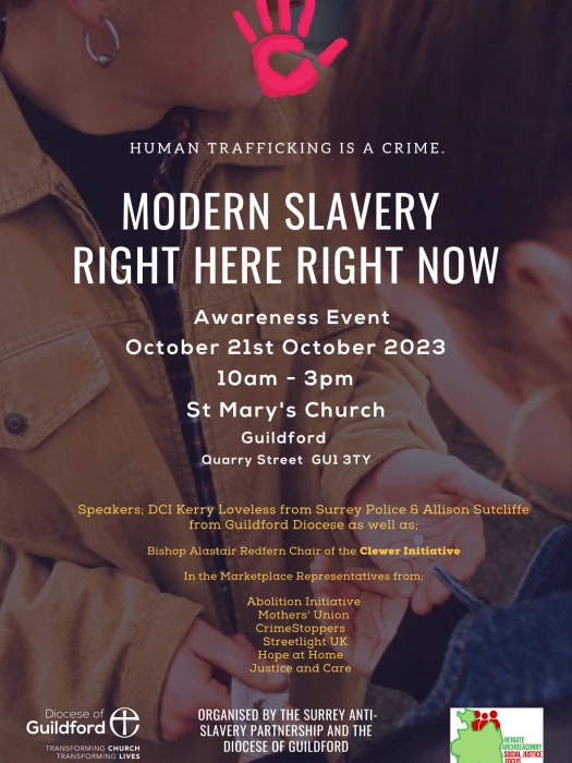 modern slavery awareness event 211023