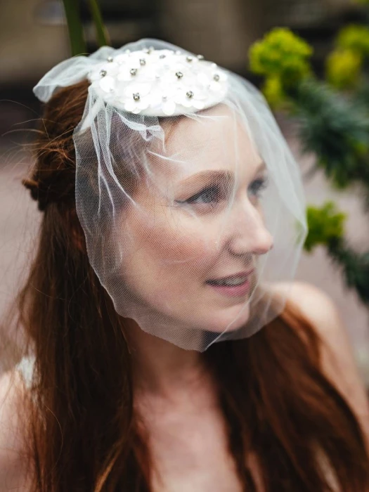 moonage headpiece face veil p