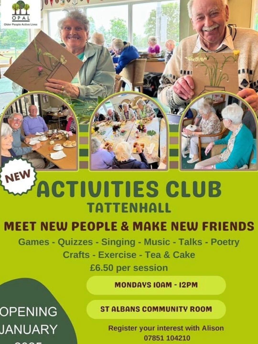 new activities club
