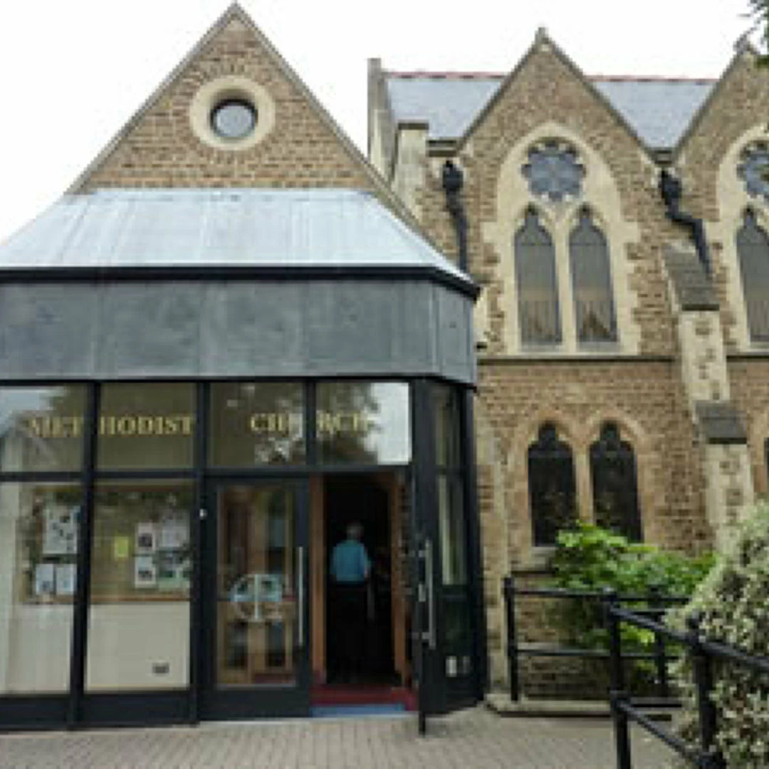 new entrance to the church