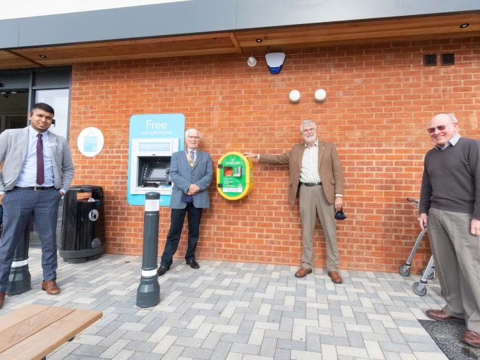 ofiicial opening of coop defibrillator