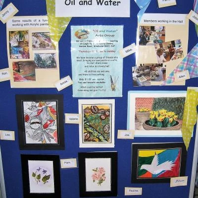 oil and water
