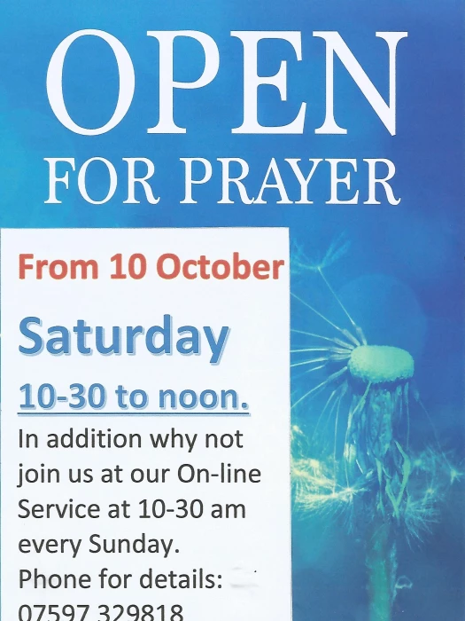 open for prayer