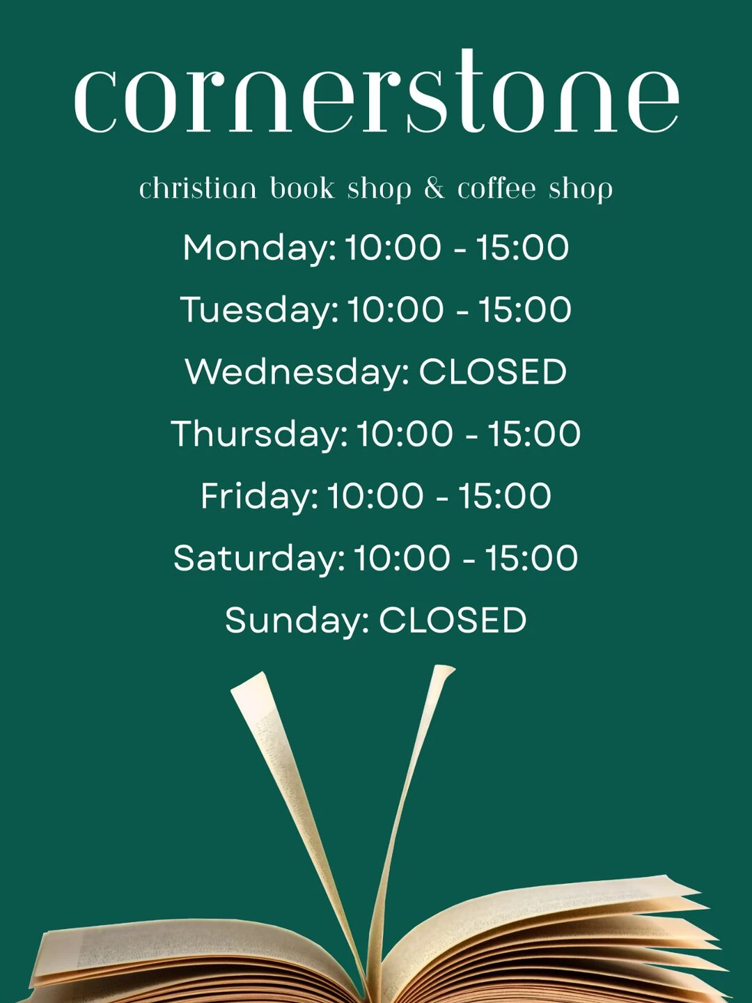 opening times