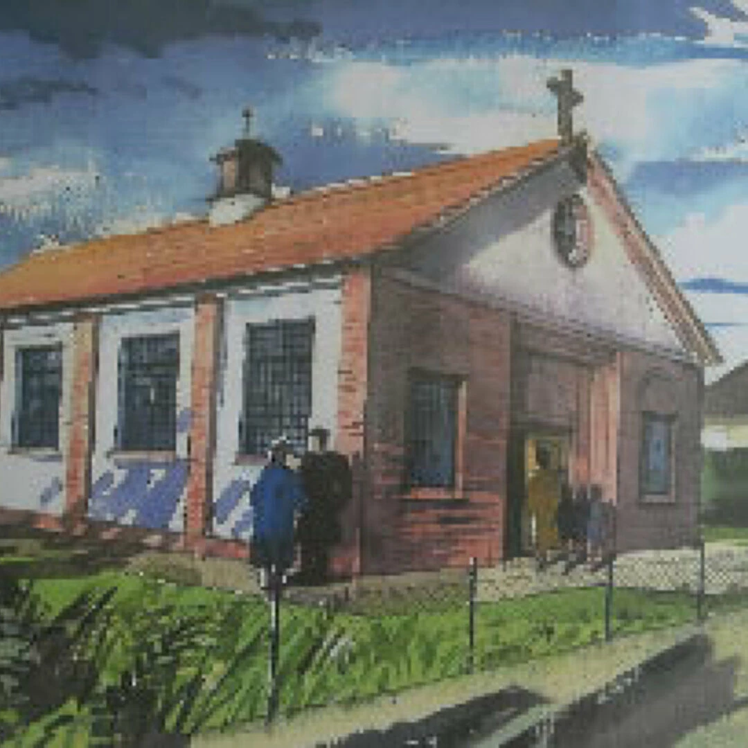 painting of woodlands park cha