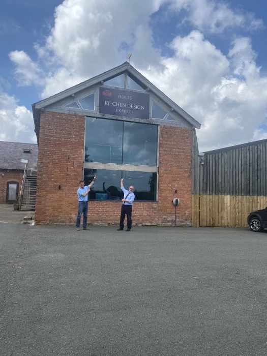 peter beckett director of pvbc and robin holt from holts