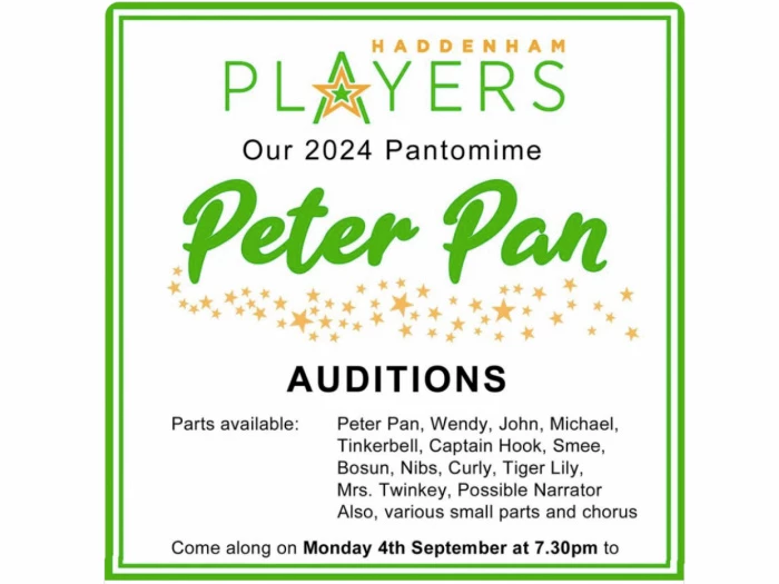 peter pan auditionssq