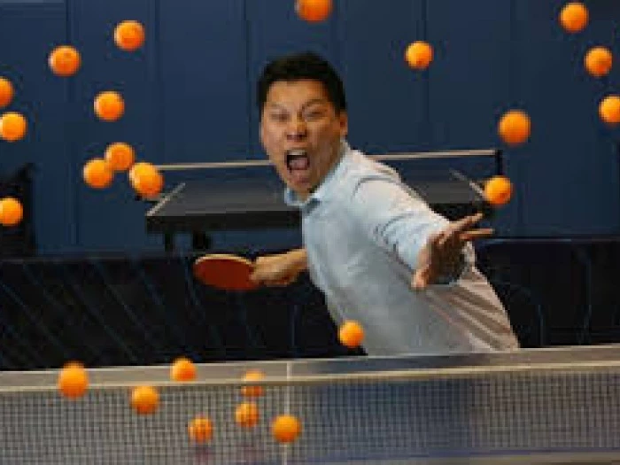 ping pong many balls