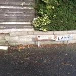platts lane sign 201013