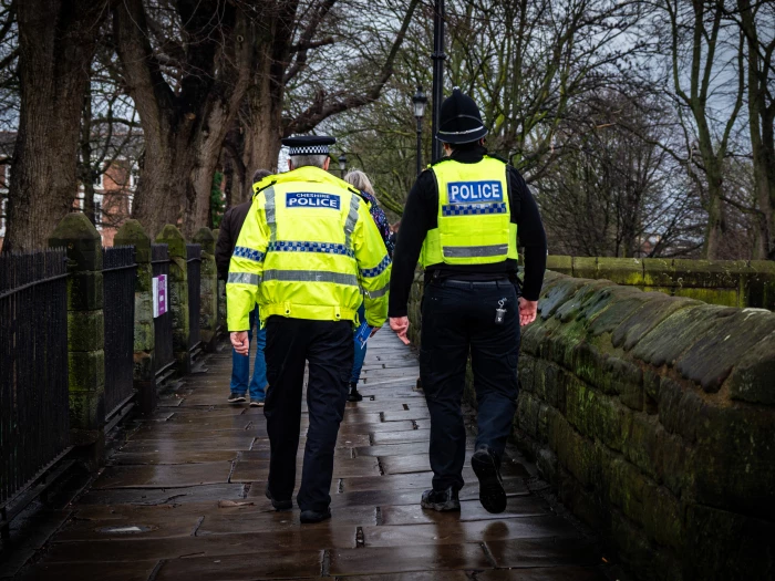 police officers on patrol
