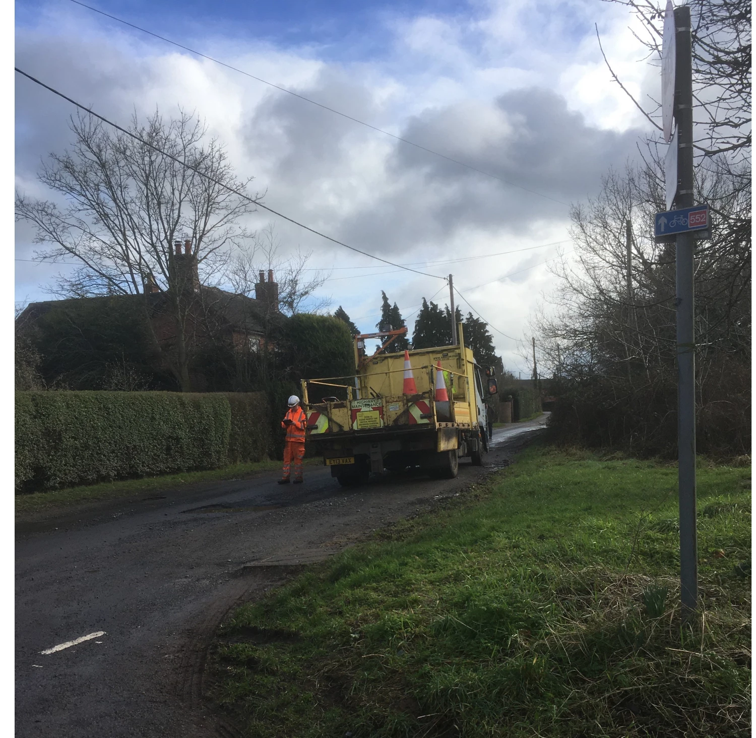 pot hole filling