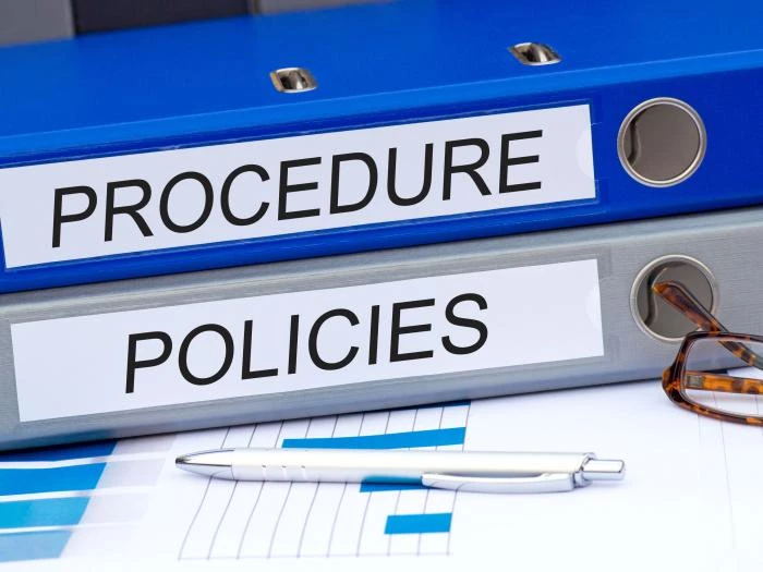 procedure policy document files