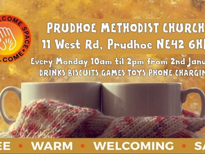 prudhoe warm space welcome