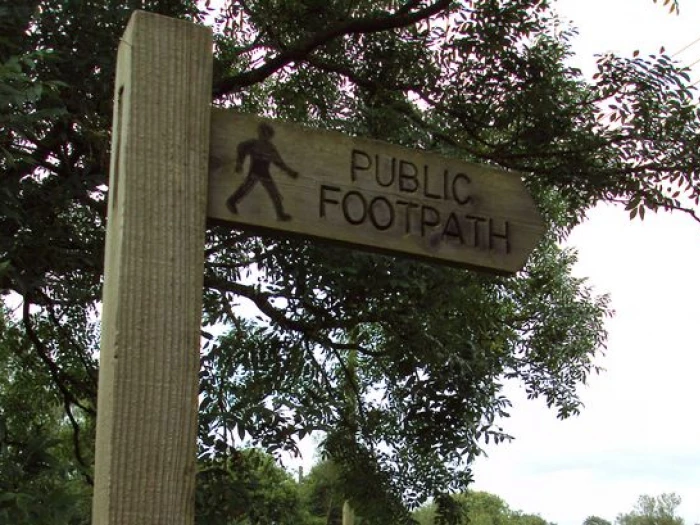 publicfootpathsign