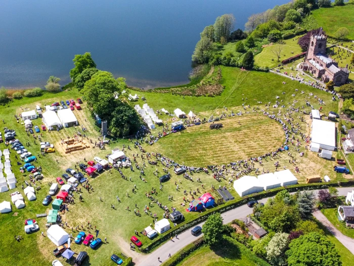 publicity photo   aerial view of marbury merry days  1